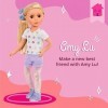 Glitter Girls Amy Lu GG51056Z Poupée articulée pour filles à partir de 3 ans