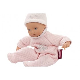 Götz 1787026 Poupée Mini-Muffin Waffles - Poupon de 22&nbsp;cm aux Yeux Peints en Bleu et sans Cheveux - Poupée au Corps Souple da