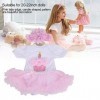 Robe de Poupée Vêtements de Poupée de 20-22 Pouces Jeux dImitation Pour Bébé Filles Cadeau