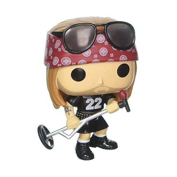 Funko Pop! Rocks: Music - Guns N Roses Axl Rose - Figurine en Vinyle à Collectionner - Idée de Cadeau - Produits Officiels - 