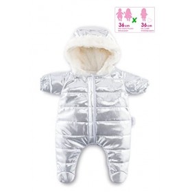 Corolle - Pilote, vêtement, pour Poupon 36 cm, dès 2 Ans, 9000140650, Gris