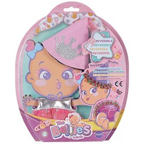 The Bellies - Habits drôles et réversibles, Princesse ou petite sorcière Famosa 700015205 