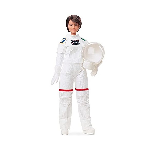 Barbie Signature Samantha Cristoforetti, première femme astronaute italienne, poupée de collection en combinaison spatiale, j