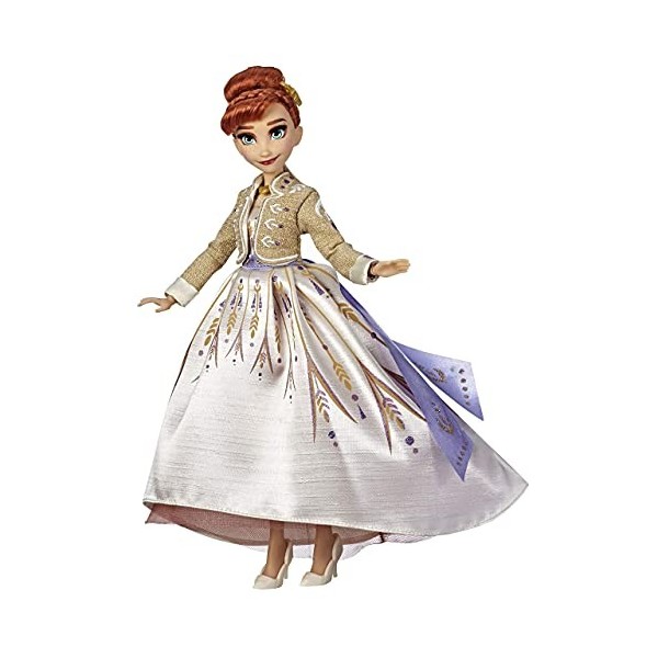 Disney Frozen- Hasbro Ii-Arendelle Anna Doll Poupée, E6845Es0, Multicolore Exclusivité sur Amazon