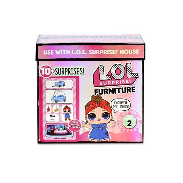 Poupée L.O.L. Surprise 564928E7C Poupée bébé Can Do avec accessoires pour Road Trip et plus de 10 surprises Multicolore