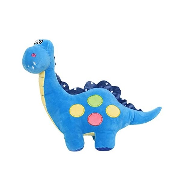 EQLEF Peluche Dinosaure en Peluche Dinosaures Mignons en Peluche Jouets pour Enfants Vert 