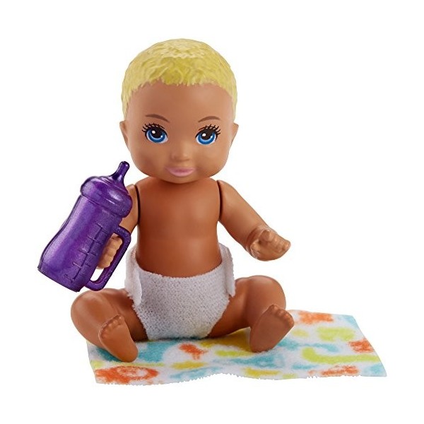 Barbie Bébé Blond Mattel FHY80 | Baby-Sitter | Famille Poupée