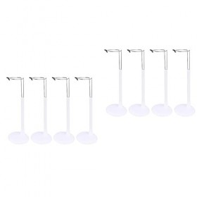 Totority Supports Métalliques 8 Pièces Supports De Poupée Support De Figurine daction Supports De Support De Poupée Support 