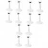 ABOOFAN 12 Pcs Jouets pour Poupée Support Présentoir Chiffres Action Figure Stands Poupée Robe Stand Poupée Support De Rangem