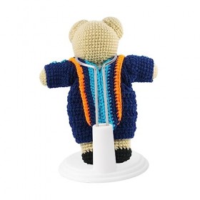 ABOOFAN 12 Pcs Jouets pour Poupée Support Présentoir Chiffres Action Figure Stands Poupée Robe Stand Poupée Support De Rangem