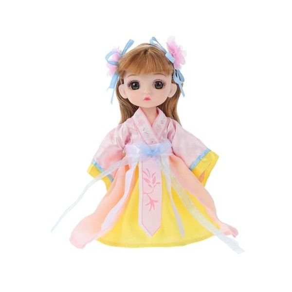 ABOOFAN Poupée Enfant en Bas Âge Cadeau Jouets pour Enfants Jouet De Jeu De Rôle Jouet De Culture Chinoise Mini Figurines pou