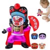 Mashin Poupée Changeante de Visage Panda, Figurines de poupée Panda avec 4 Styles de Visage modifiables, Poupée de Culture de