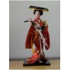 Crysdaralovebi Statuette japonaise Kimono Kabuki Geisha Tang Dynastie Poupées coréennes Poupées samouraï japonaises Décoratio