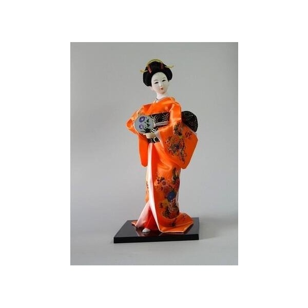 Crysdaralovebi Statuette japonaise Kimono Kabuki Geisha Tang Dynastie Poupées coréennes Poupées samouraï japonaises Décoratio