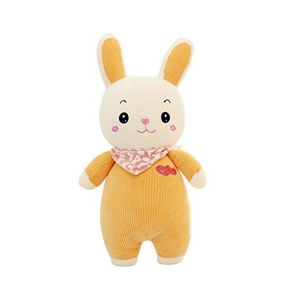 SOIMISS Peluche Lapin Poupée en Peluche Lapin Jouet Figurine Animale Poupée Jeter Oreiller Doux Enfants Jouet Animal Cadeau d