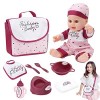 Generic Jouet de poupée pour bébé – Poupées de bébé réalistes, poupées de bébé réalistes avec vêtements de poupée et accessoi