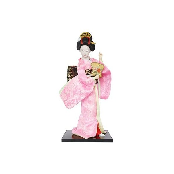Lot de 39 poupées japonaises Kawaii de 30 cm avec un beau kimono - Décoration de maison ou de bureau