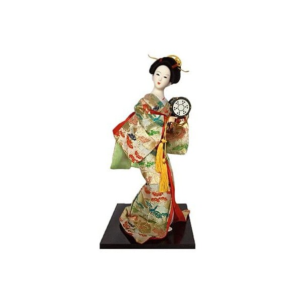 Lot de 39 poupées japonaises Kawaii de 30 cm avec un beau kimono - Décoration de maison ou de bureau