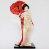 Lot de 39 poupées japonaises Kawaii de 30 cm avec un beau kimono - Décoration de maison ou de bureau