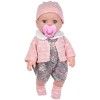 XJKLBYQ Reborn Dolls 11,8 Pouces lavables réaliste poupée pour Fille avec Une Fille avec des vêtements Mignons et Une poupée 