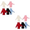 Totority 10 Pièces Fille Tenues Accessoires De Costume Mannequin Tricot Mode Pull Poupée Enfants Vêtements