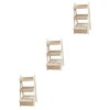 SAFIGLE 2 Pcs Maison De Poupée Support Multifonctionnel Mini Rack De Stockage Mini Maison Parure Mini Maison Bricolage Access