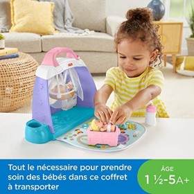 Fisher-Price Little People Coffret La Chambre des Bébés, jouet pour bébé et enfant de 18&nbsp;mois à 5&nbsp;ans, GKP70