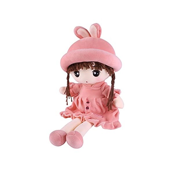 Poupée de Chiffon Fille Bébé Poupée Jouet en Peluche Jouet Poupée Adorable 1er Âge Conte de Fées Princesse Poupée Mignonne Pl