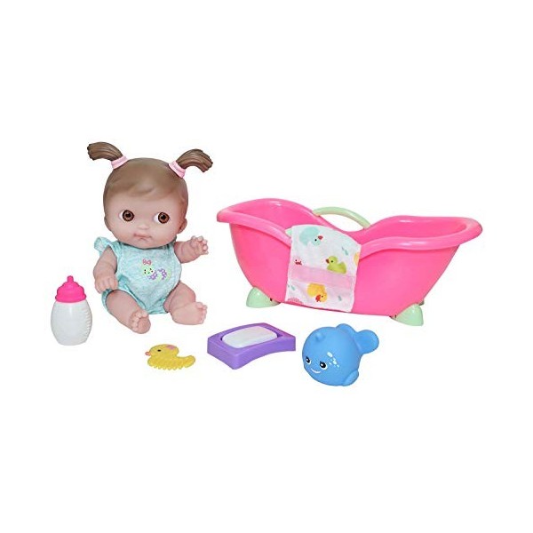 JC TOYS- LilCutesies Poupée bébé, 17434, Vert