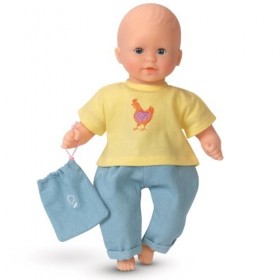 Corolle - BLM42 - Vêtement Poupon 30cm - Mon Premier Corolle- Ensemble Pantalon Côté Soleil