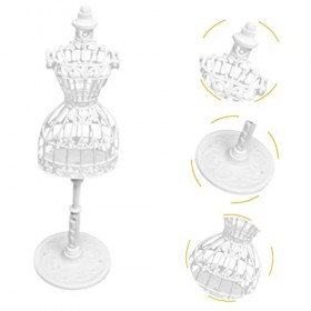 COHEALI 8 Pièces Simulation Cintre Poupée Vêtements Présentoir Mini Mannequin Modèle Petite Maison Accessoires Mini Poupées e