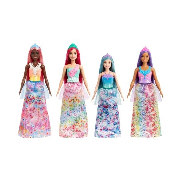 Barbie- Poupée Dreamtopia Princesse Mod Sdos, HGR13, Multicolore