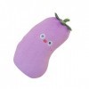 Toyvian Oreiller Adorable Poupée Végétale Faux Animal à Câliner Poupée en Peluche Aubergine Peluches Jouet De Poupée en Peluc