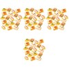 ibasenice 60 Pcs Simulé Manger du Pain Mini Pain De Maison De Poupée Bijoux Charmes Pendentif Jouet De Pain Miniature Mini Gâ