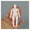 GUISHANLI 9,5 cm OB11 Poupée Poupée articulée DIY Corps Nu Nu Blanc for 1/12 Bjd Doupée Toy Girl Cadeaux Maquillage Style Hob