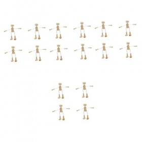 SEWACC Jouets Éducatifs pour Enfants Décor Boisé Artisanat pour Les Enfants Poupée De Chiffon Modèles pour La Couture Poupée 