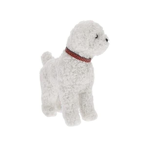Toyvian 2 Pièces Chiot Simulé Jouet Chiot Parure en Peluche Jouet en Peluche De Dessin Animé Poupée en Peluche Chien Jouet Fi
