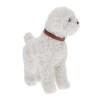 Toyvian 2 Pièces Chiot Simulé Jouet Chiot Parure en Peluche Jouet en Peluche De Dessin Animé Poupée en Peluche Chien Jouet Fi