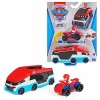 Paw Patrol LA Pat Patrouille Pack Pat PATROUILLEUR True Metal - Pack Camion PatPatrouilleur Voiture Die Cast Ryder À Colle