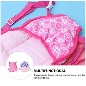 ibasenice 2Pcs Pouces Transporteur en Peluche Avant Enfants À Mode pour Bébé Enfant avec Accessoires Délicat Écharpe Enfant U