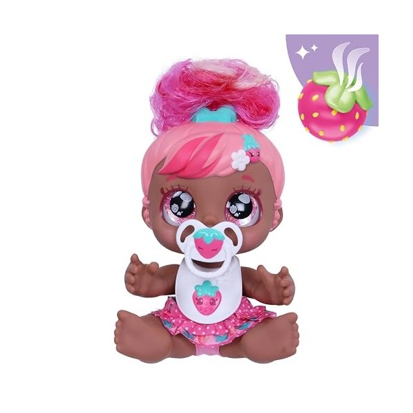 Kindi Kids- Poupée bébé Grande et Petite sœur Teenie Tiara de 16,5 cm et 2 Accessoires Shopkins, 50127