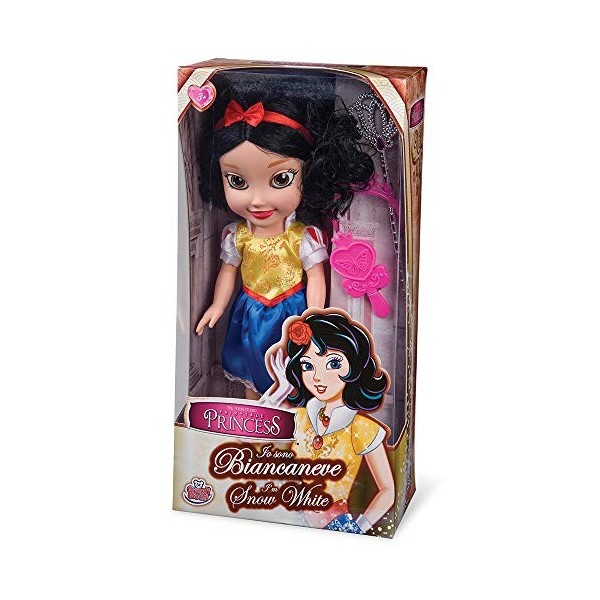 Grandi Giochi GG02933 Poupée de Blanche-Neige Haute 38 cm