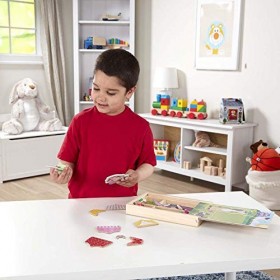 Melissa & Doug Princess Magnetic Dress-Up Play Set , Pretend Play Toy , Cognitive Skills , 3+ , Gift for Boy or Girl