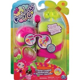 Candylocks 6056831 Lot de 2 poupées et Animaux de Compagnie parfumés 7,5 cm