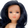 Folk Artesanía Poupée Nue Simona Collection Original 40 cm Cheveux Longs 01NM