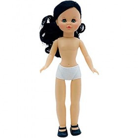 Folk Artesanía Poupée Nue Sintra Collection Orignal 40 cm Cheveux Longs 01-NV