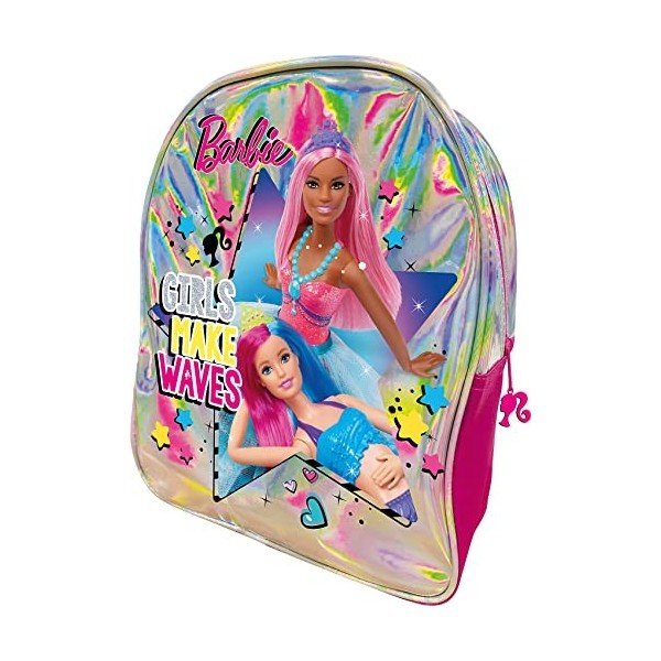 Lisciani - Sac à Dos Barbie - Kit Créatif avec Pâte à Modeler - Crée Tes Accessoires de Mode - Loisirs Créatifs - Pour Filles