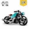 LEGO 31135 Creator 3-en-1 La Moto Ancienne, Jouet Transformable en Véhicules Classique et de Rue, et en Voiture de Dragster, 