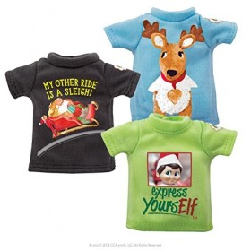 Elf on The Shelf Lot de T-Shirts Elfes avec graphismes Express Yourself