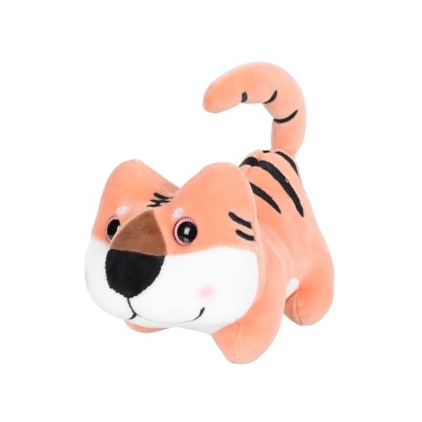 Didiseaon 2 Pièces Poupée Tigre Poupée du Zodiaque Jouets en Peluche Poupée en Coton Cadeau du Nouvel an Chinois Animaux en P